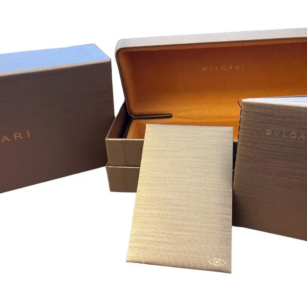Beautiful Bvloari Box and Eyeglasses Case